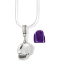Skull Necklace - Smiling Skull Pendant Necklace Jewelry-0