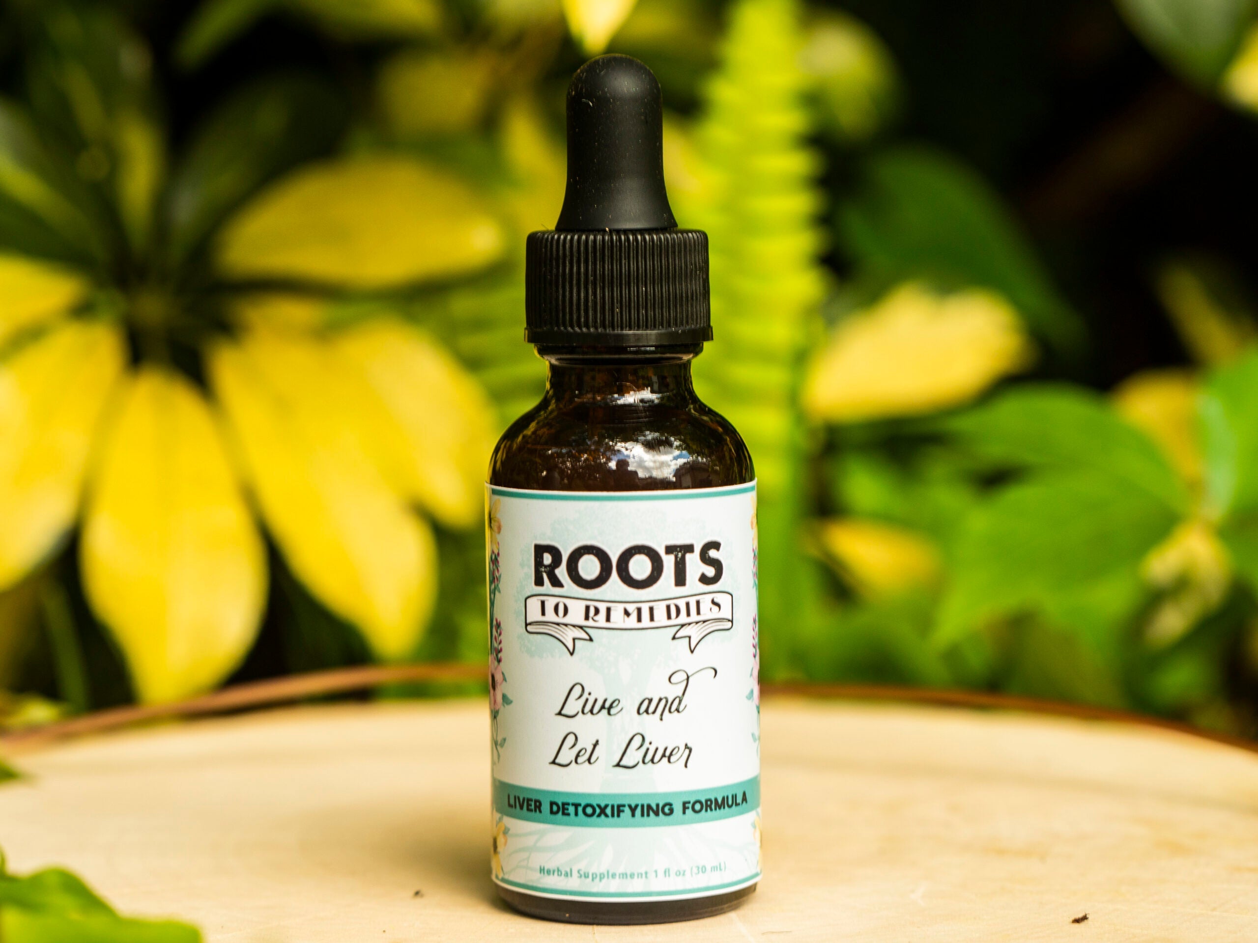 “LIVE AND LET LIVER” LIVER DETOXIFYING HERBAL TINCTURE-1