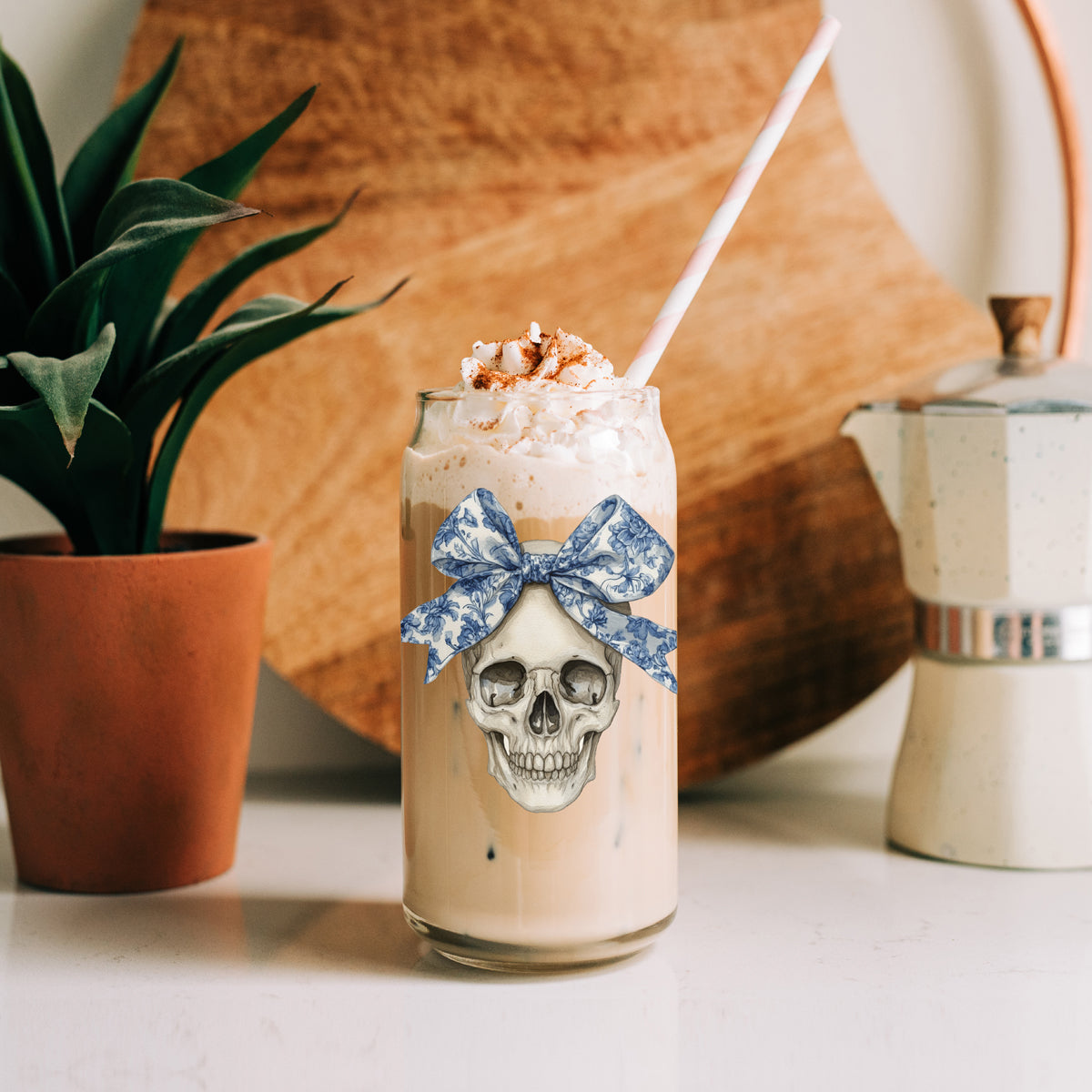 Bow Skull 20oz-4