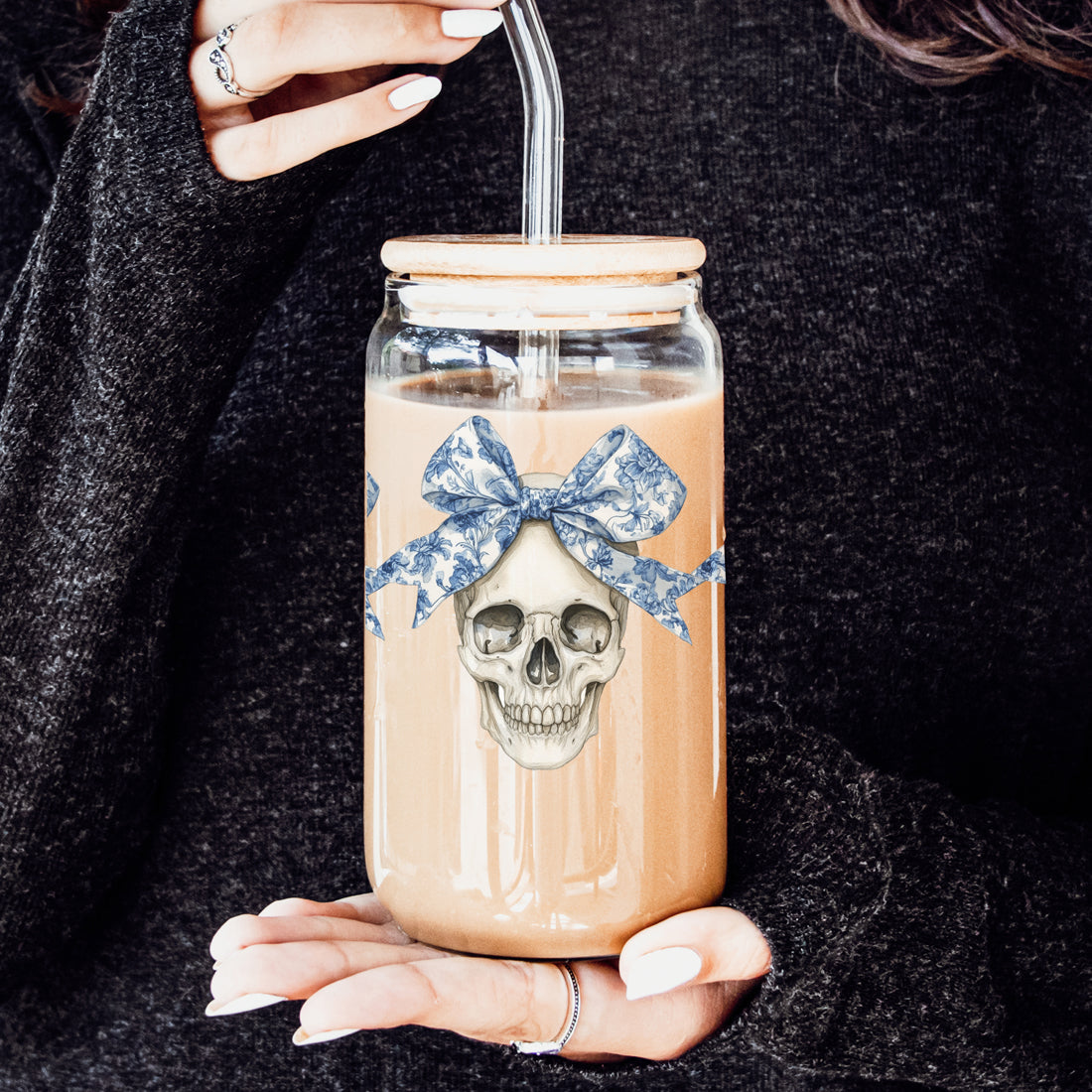 Bow Skull 20oz-1