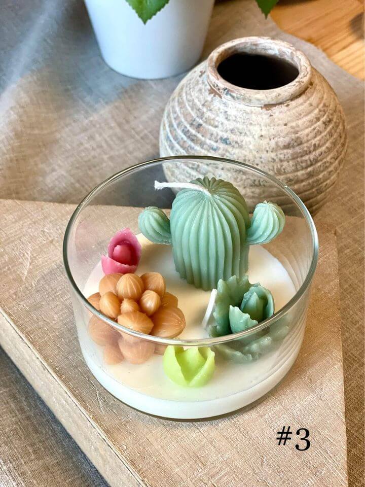 Garden Terrarium Candle – A Touch of Nature’s Serenity-6