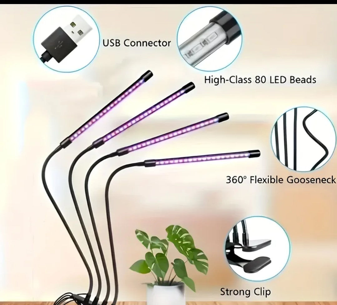 LED Full Spectrum Grow Light (5 heads)