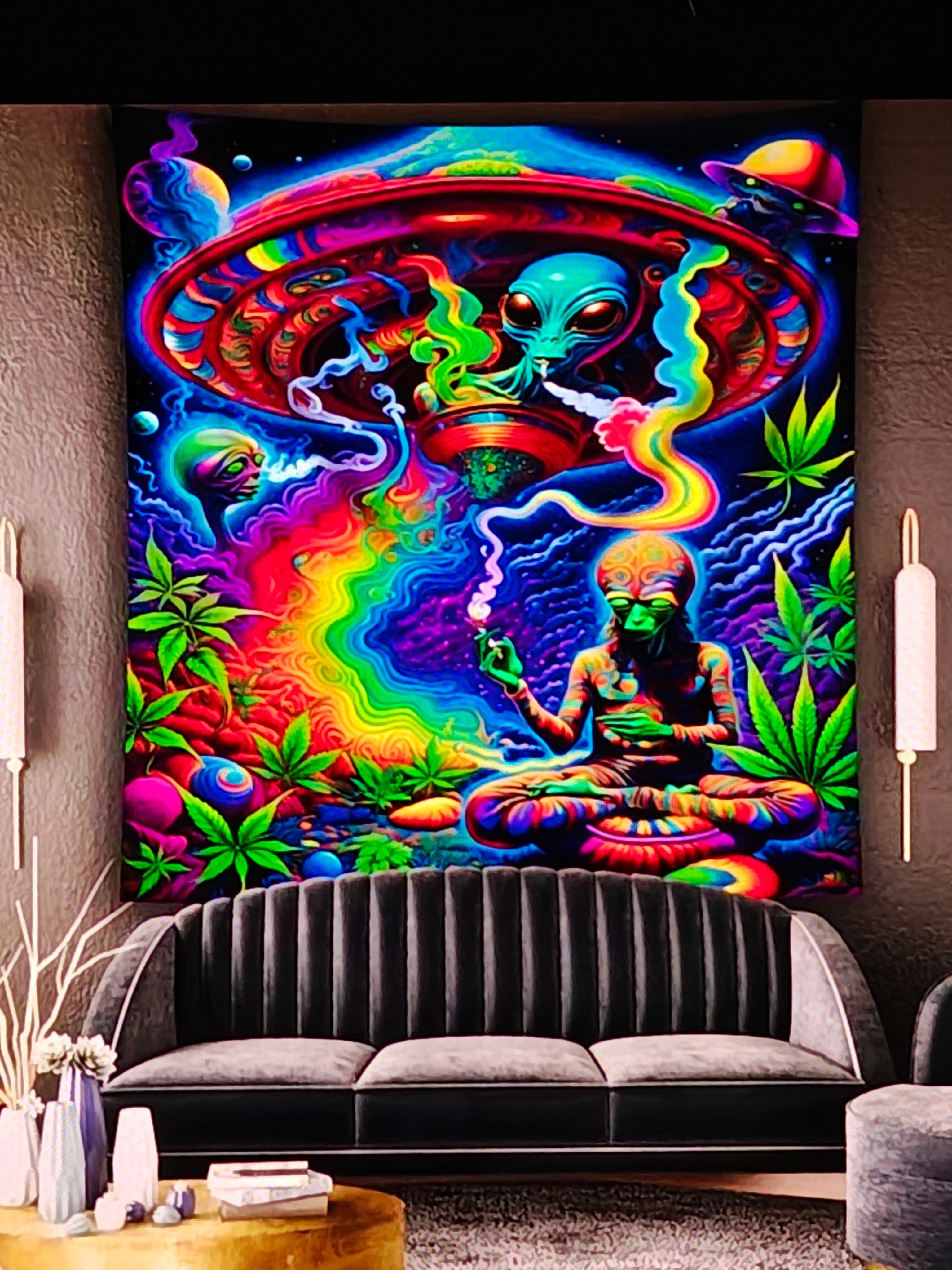 Alien Mushroom UV
