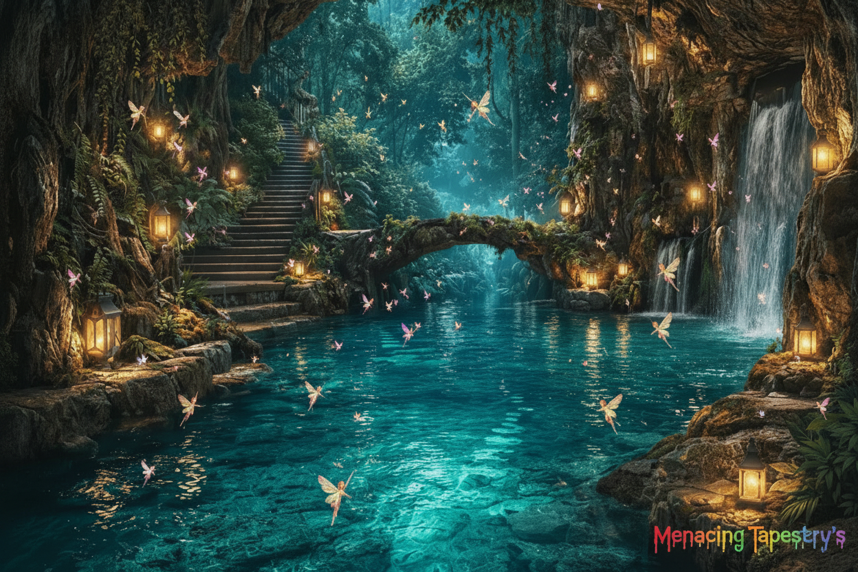 Cave theme Tapestry
